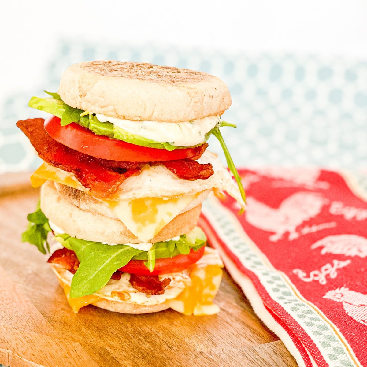 Cali Style Breakfast Sandwiches Charlotte Shares