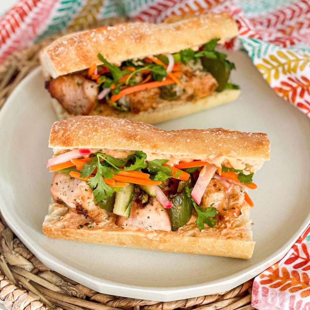 Chicken Banh Mi Skewers Charlotte Shares